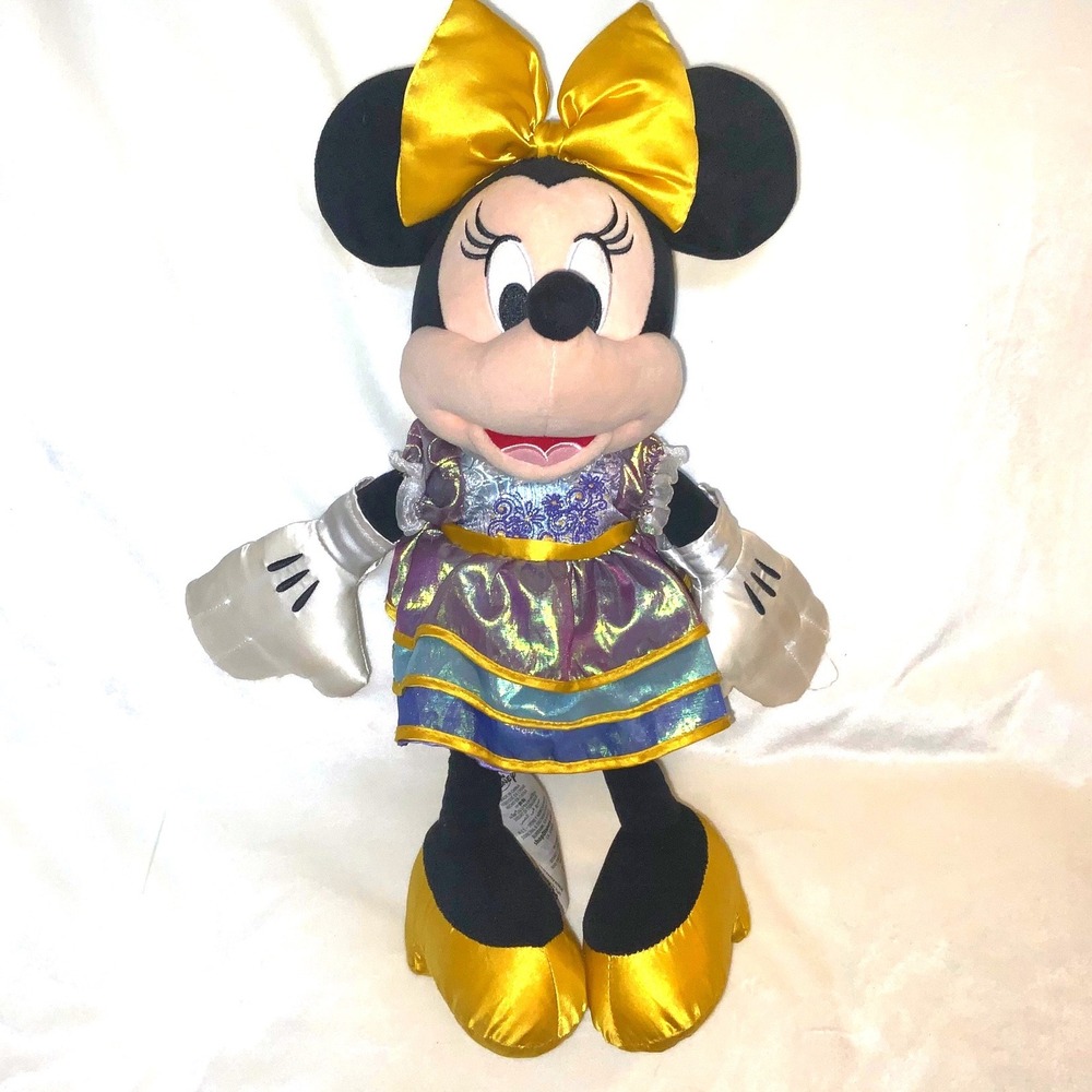 Walt Disney World 50th Anniversary Minnie Mouse Plush Doll Disney Parks